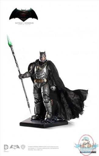 0742832353717.jpg IRON STUDIOS BATMAN VS SUPERMAN DAWN OF JUSTICE BATTLE DAMAGED ARMORED BATMAN 1 10 STATUE - Image 1