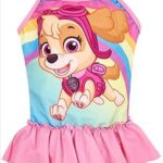PAW PATROL GIRLS SWIMSUIT WITH SKIRT 6 YEARS