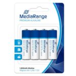 MEDIARANGE ALKALINE BATTERY AAA PACK x4