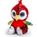 GLITTER MOTSU PARROT 20CM PLUSH TOY