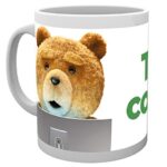 TED IS COMING MUG