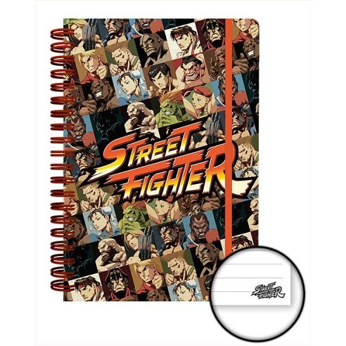 5028486348848.jpg STREET FIGHTER WIRED NOTEBOOK - Image 1