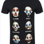 DARK KNIGHT MASKS MENS TSHIRT S
