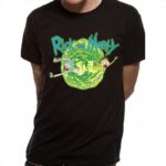 RICK AND MORTY PORTAL UNISEX TSHIRT XXL