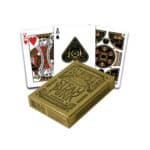 BICYCLE STEAM PUNK GOLD PLAYING CARDS