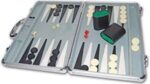 BACKGAMMON IN ALUMINIOUM CASE SET - Image 2