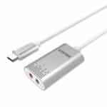 UNITEK Y-248 TYPE C TO STEREO AUDIO CONVERTER