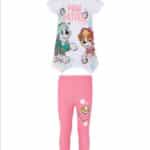 PAW PATROL TSHIRT SHORT SLEEVES AND LEGGINGS