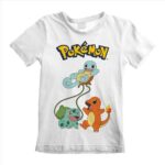 POKEMON SQUARES KIDS TSHIRT 3-4 YEARS