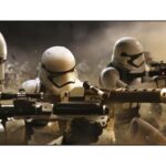 STAR WARS FIRST ORDER STORMTROOPERS GLASS POSTER