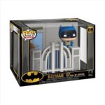 POP FUNKO! TOWN: BATMAN 80 YEARS BATMAN WITH THE HALL OF JUSTICE FIGURE