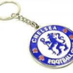 CHELSEA METAL CREST KEYRING