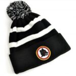 AS ROMA KNITTED SKI HAT BLK/WHITE