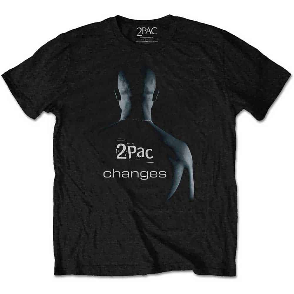 5056170669290.jpg TUPAC UNISEX TSHIRT CHANGES XLARGE - Image 1