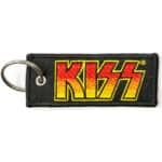 KISS KEYCHAIN CLASSIC LOGO DOUBLE SIDED PATCH