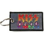 KISS KEYCHAIN FACES  ICONS DOUBLE SIDED PATCH
