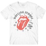 ROLLING STONES UNISEX TSHIRT AERO TONGUE SMALL