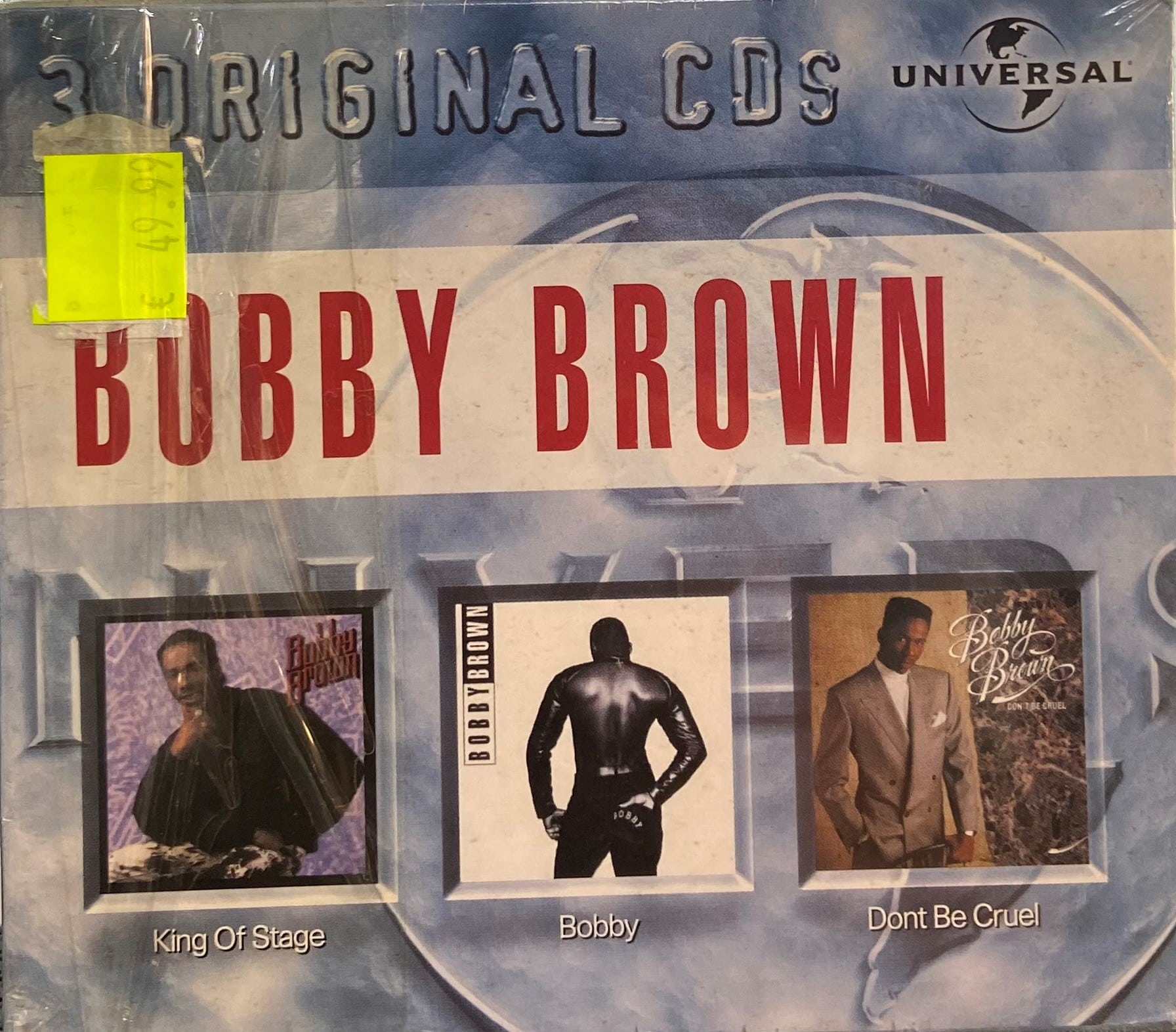602438033225.jpg BOBBY BROWN 3 ALBUMS PACK - Image 1