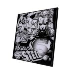 NEMESIS NOW SUPERMAN  THE MAN OF STEEL CRYSTAL CLEAR PICTURE 32CM