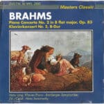 BRAHMS PIANO CONCERTO No2 IN B FLAT MAJOR