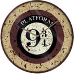 PYRAMID HARRY POTTER PLATFORM 9 3/4 CLOCK