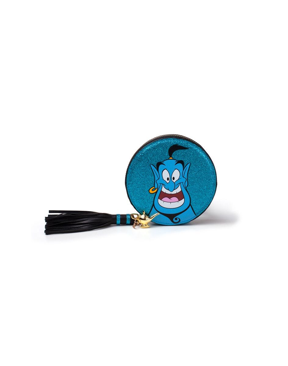 8718526102833.jpg DISNEY ALADDIN GLITTER COIN PURSE - Image 1