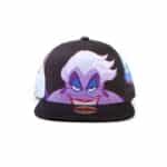 DISNEY LITTLE MERMAID URSULA AOP SNAPBACK CAP