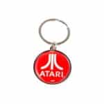 ATARI METAL KEYCHAIN WITH ENAMEL