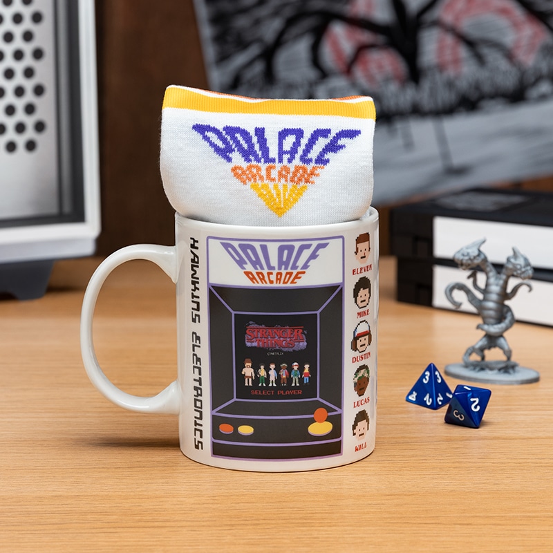 5055964790646.jpg PALADONE STRANGER THINGS MUGS AND SOCKS GIFT SET - Image 1