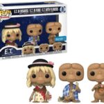 POP FUNKO! 3 PACK MOVIES: E.T. IN DISGUISE IN ROBE WITH FLOWERS SPECIAL EDITION FIGURES
