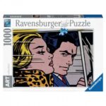 RAVENSBURGER PUZZLE LICHTENSTEIN IN THE CAR 1000 PCS