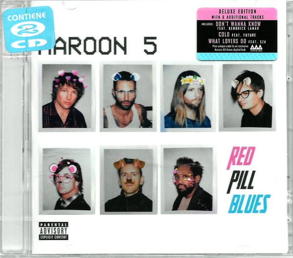 602567053002.jpg MAROON 5 RED PILL BLUES DELUXE EDITION - Image 1