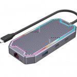 UNITEK USB-C HUB USB3.2 RGB HDMI/Gb/AUDIO/PD100W D1029A