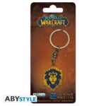 WORLD OF WARCRAFT ALLIANCE METAL KEYCHAIN