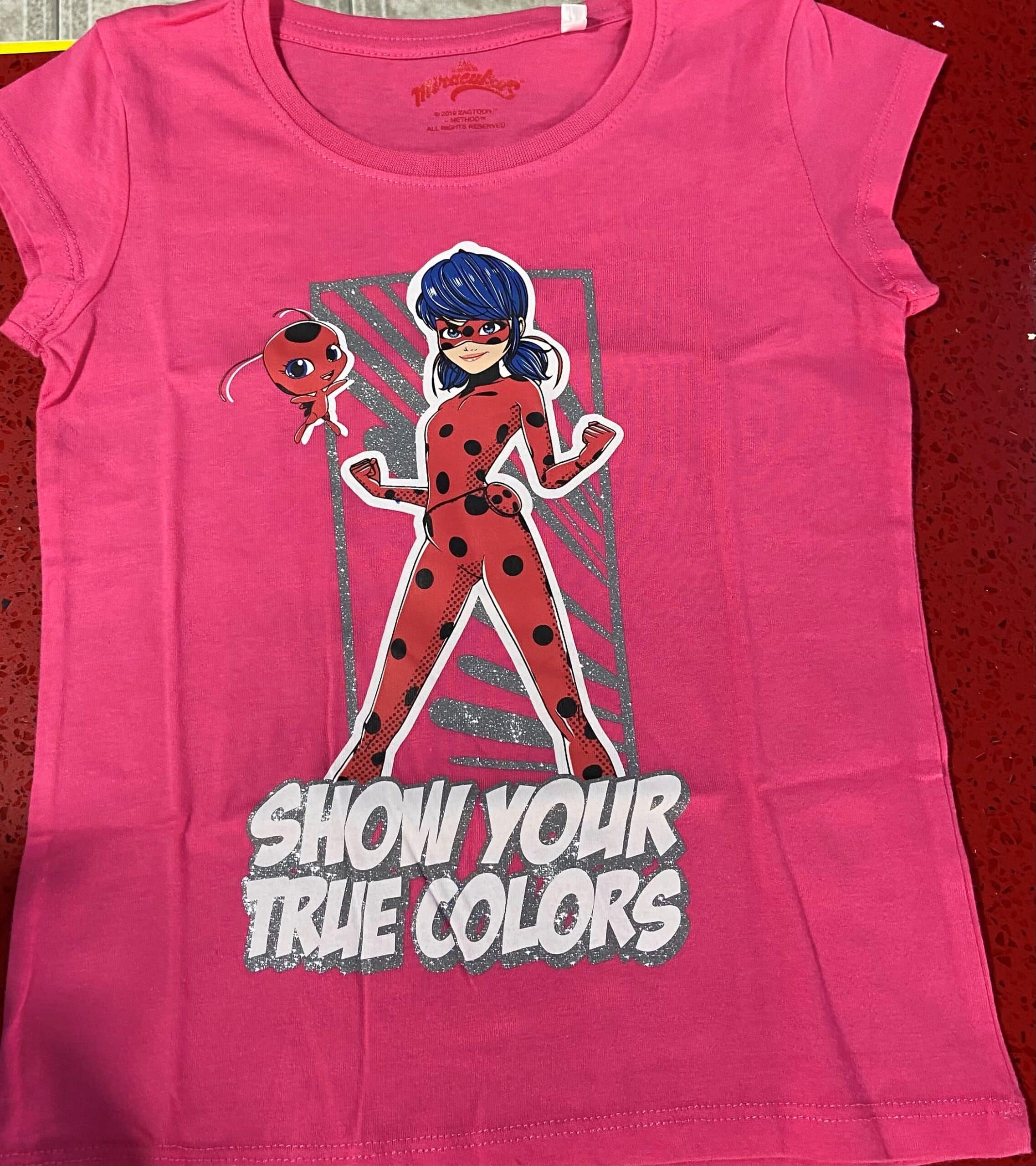 4060617895914.jpg MIRACULOUS LADYBUG GIRLS TSHIRT 12 YEARS - Image 1
