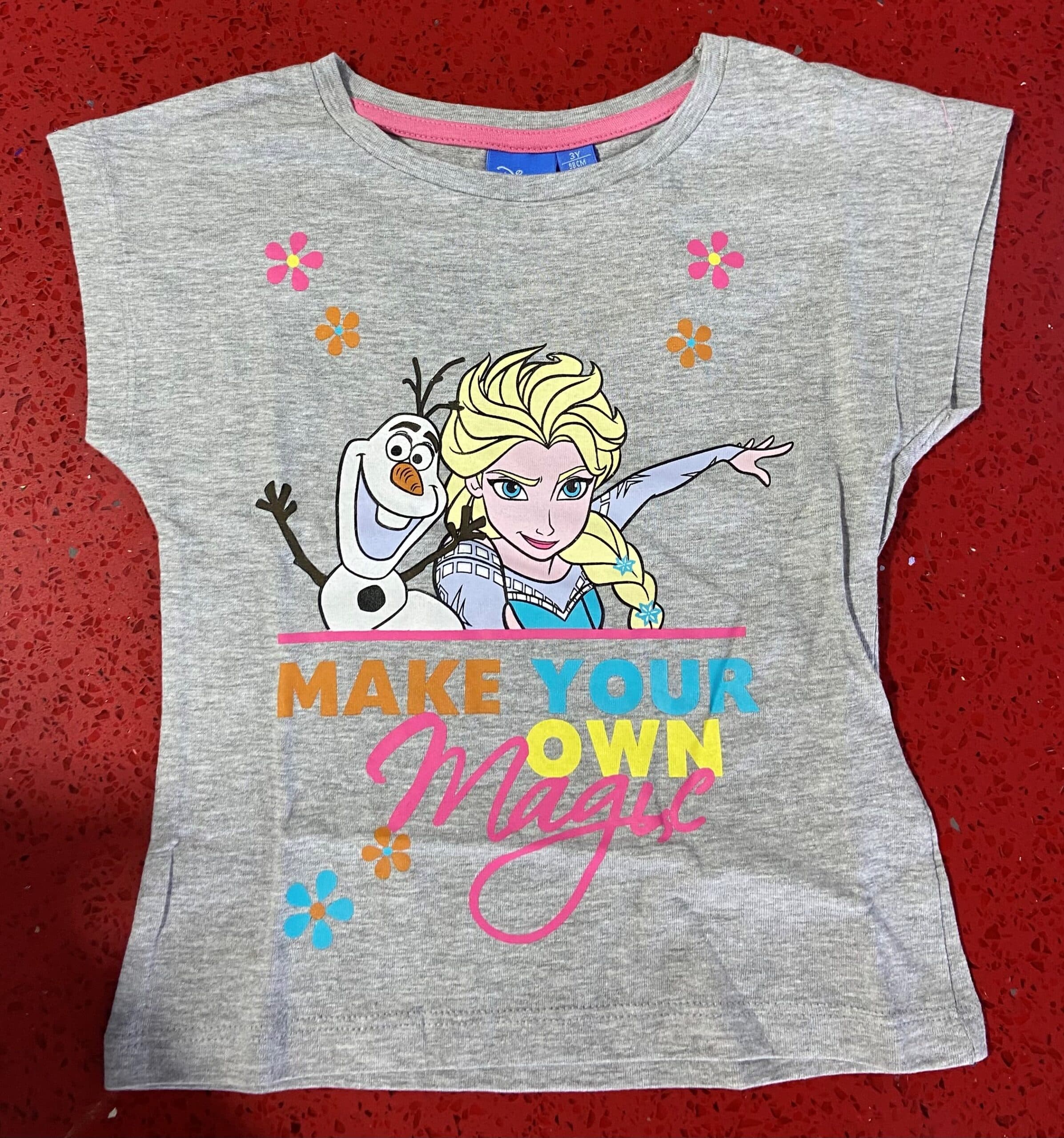 4060617950019.jpg FROZEN GIRLS TSHIRTS SHORT SLEEVES 8 YEARS - Image 1