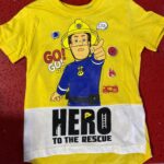 FIREMAN BOYS TSHIRTS 4 YEARS