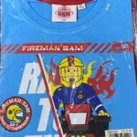 FIREMAN SAM BOYS TSHIRT 5 YEARS