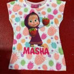 MASHA AND THE BEAR GIRLS TSHIRT 9 YEARS