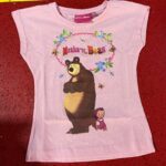 MASHA AND THE BEAR GIRLS TSHIRT 9 YEARS