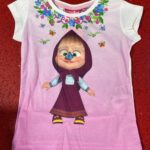 MASHA AND THE BEAR GIRLS TSHIRT  5 YEARS
