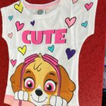 PAW PATROL GIRLS TSHIRTS 6 YEARS