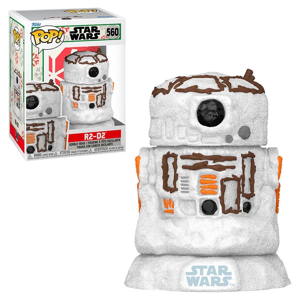 889698643375.jpg POP FUNKO! DISNEY: STAR WARS R2-D2 HOLIDAY FIGURE - Image 1