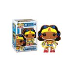 POP FUNKO! DC SUPER HEROES HOLIDAY: GINGERBREAD WONDER WOMAN FIGURE