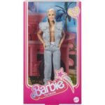 MATTEL BARBIE THE MOVIE COLLECTIBLE DOLL RYAN GOSLING AS KEN IN DENIM MATCHING SET