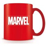 MARVEL LOGO MUG RED