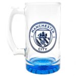 MANCHESTER CITY STEIN BEER GLASS