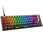 DUCKY ONE 3 AURA BLACK US SF CHERRY BLUE SWITCH RGB LED