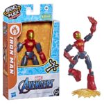 HASBRO MARVEL AVENGERS BEND AND FLEX IRON MAN