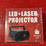 LED + LASER PROJECTOR FOR INDOOR USE